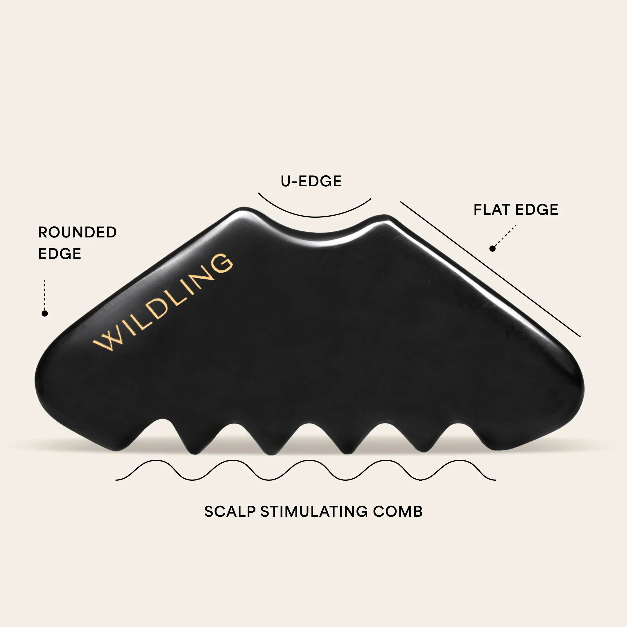 Empress Gua Sha Stimulating Scalp Comb - Image 6